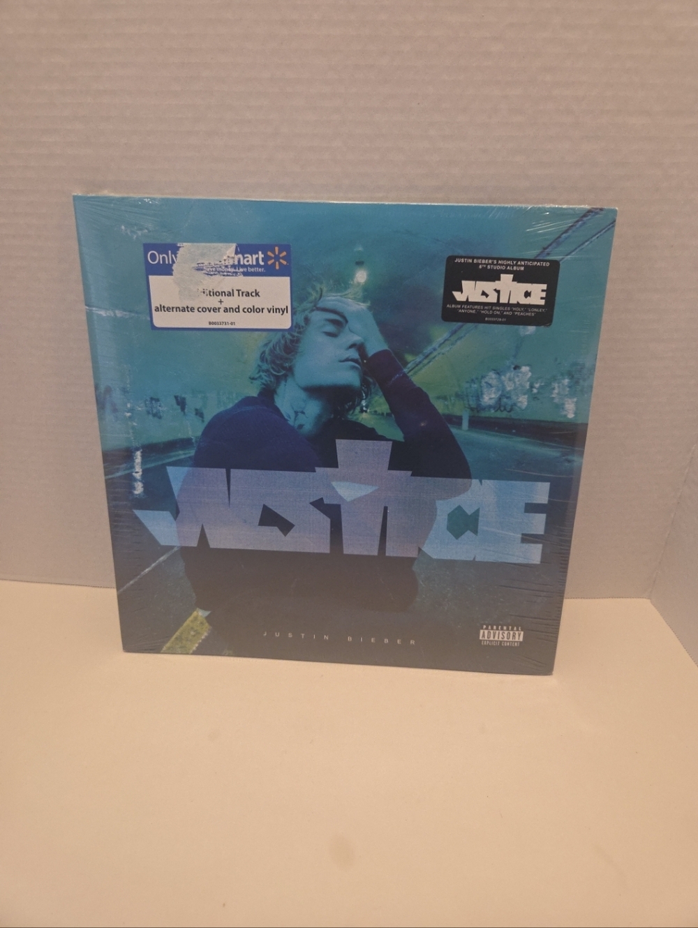 Justin Bieber Justice Exclusive Edition 2LP Gold Colored Vinyl 2021 BRAND NEW